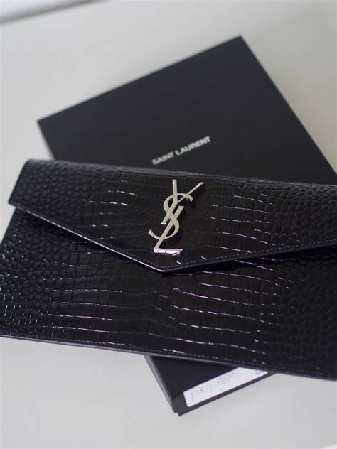 YSL Uptown Clutch review 